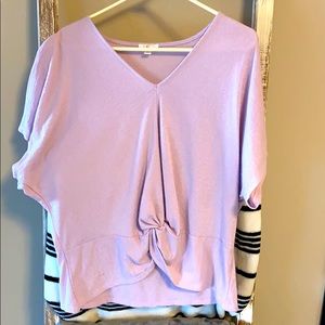 Charming Charlie lavender top